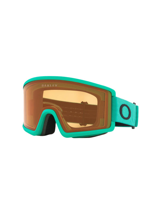 Oakley snow goggles, teal strap brown lens