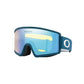 Oakley Target Line ski goggle, blue strap and yellow lens