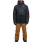 men's Orage Alaskan ski jacket, black and dark gray