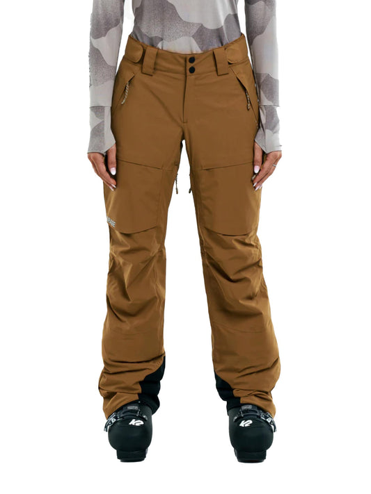 light brown Orage ski pants