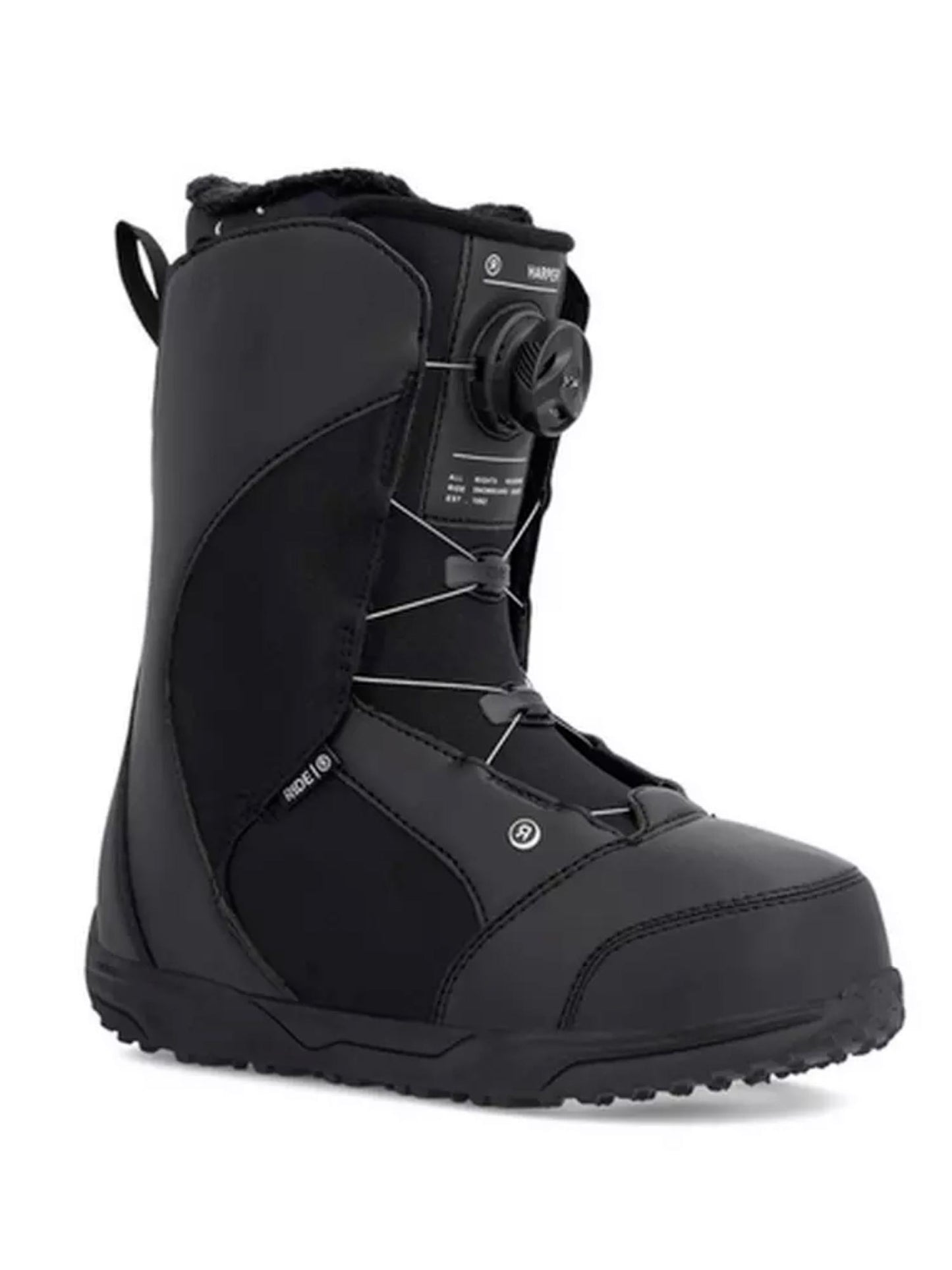 women's Ride Harper snowboard boots, black