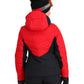 Black and red Spyder Haven ski jacket