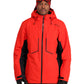 men's Spyder ski jacket, red with black accents