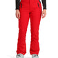 women's red Spyder Winner ski pants