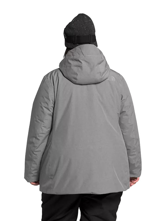 grey women's The North Face Gatekeeper ski jacket