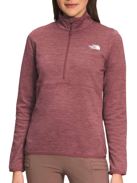 Women's The North Face Canyonlands 1/4 Zip, ginger