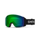 Smith 4D Mag ski goggles, black strap, green lens