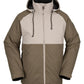 Volcom 2836 Insulated ski jacket, tan & brown